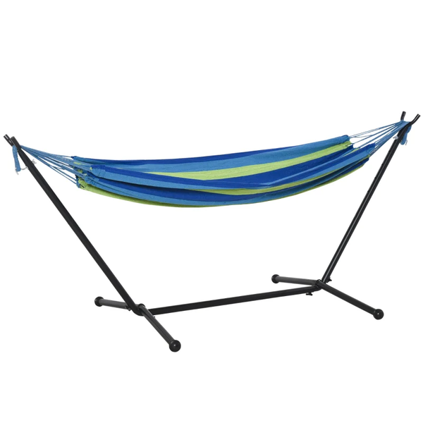 Garden hammock with steel stand storage bag included — GetHovr UK
