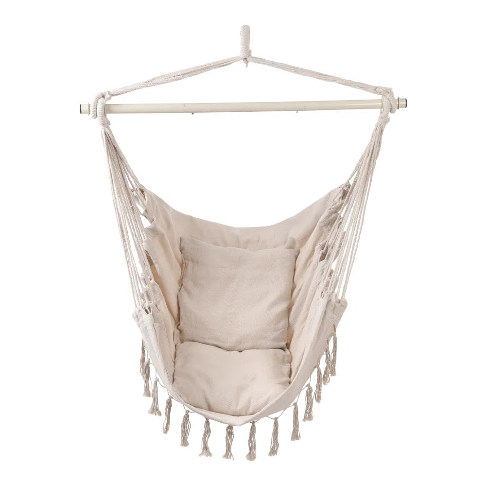 Hanging chair mounting kit with chain and hardware